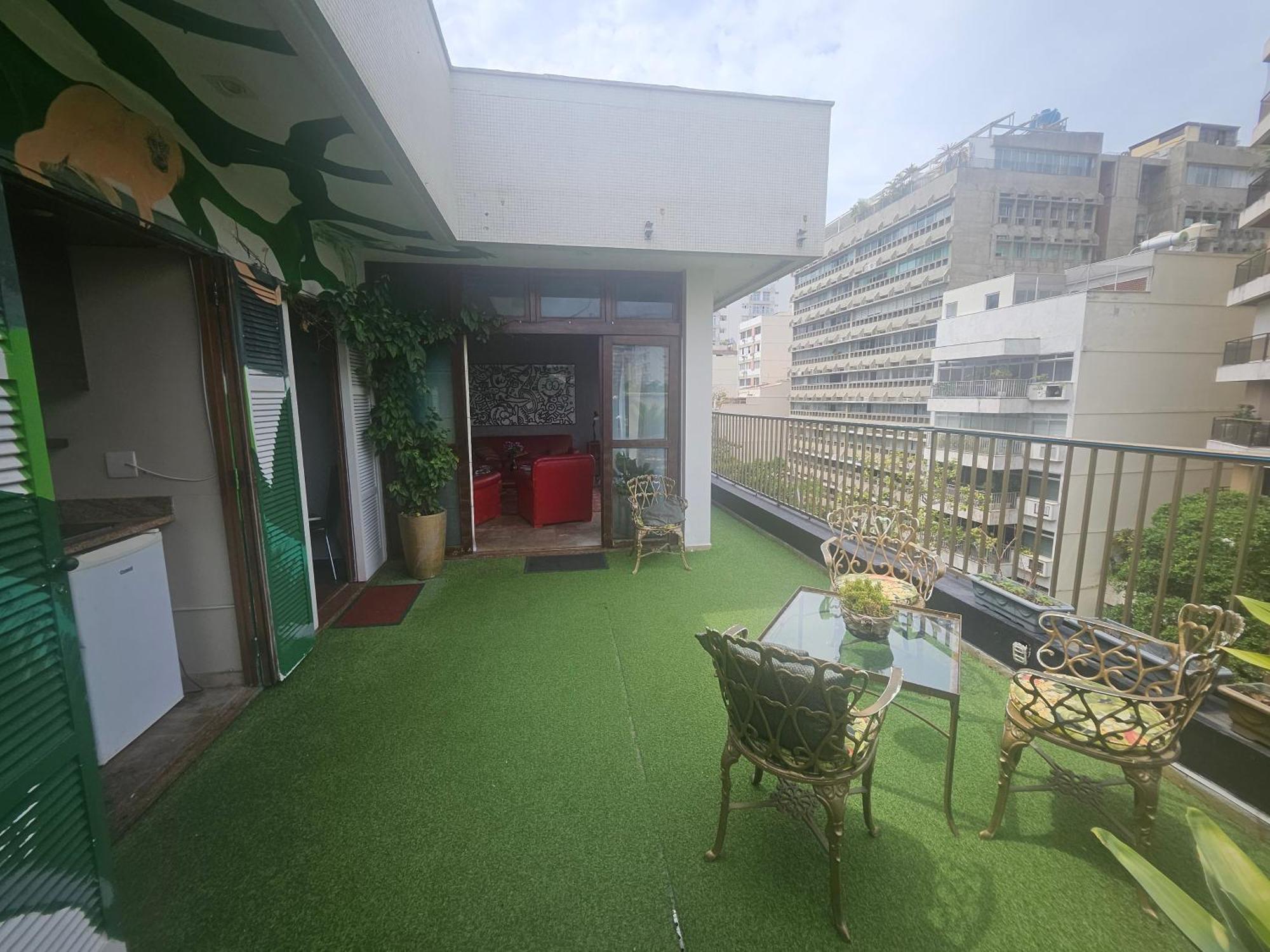 Linda cobertura ipanema quadra da praia c sauna e 2 suites Rio de Janeiro Exterior foto