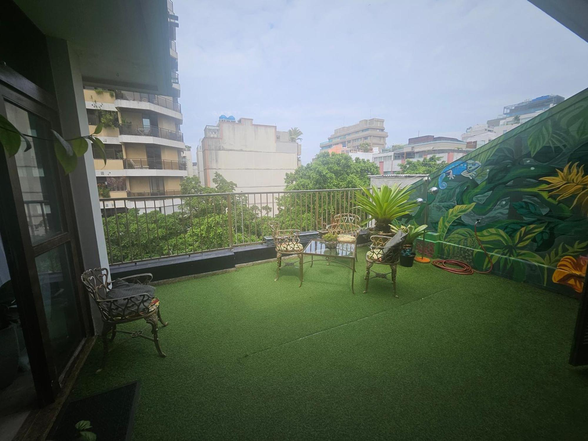 Linda cobertura ipanema quadra da praia c sauna e 2 suites Rio de Janeiro Exterior foto