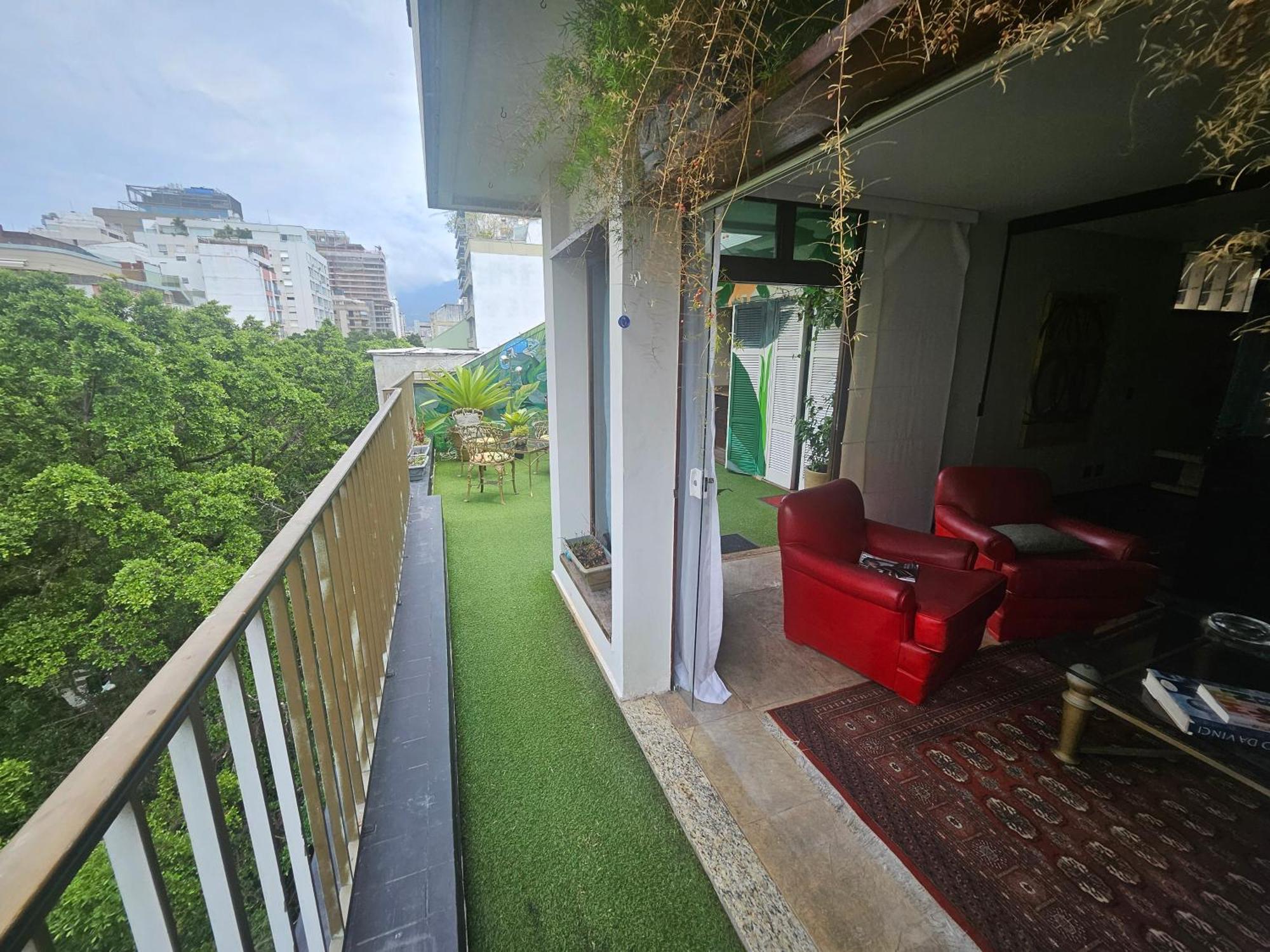 Linda cobertura ipanema quadra da praia c sauna e 2 suites Rio de Janeiro Exterior foto
